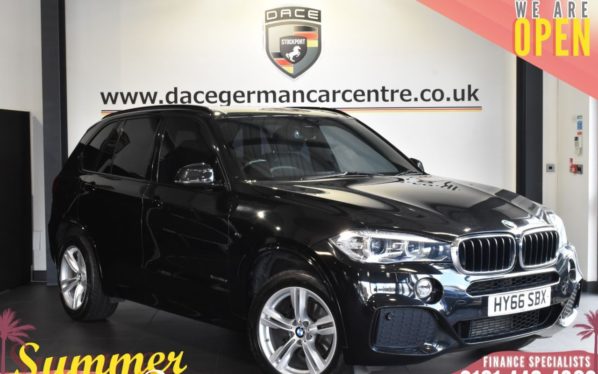 Used 2016 BLACK BMW X5 Estate 2.0 XDRIVE25D M SPORT 5DR [7 SEATS] AUTO 231 BHP (reg. 2016-09-08) for sale in Bolton