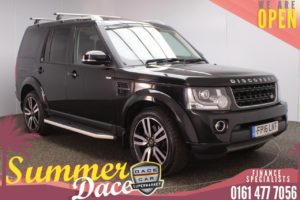 Used 2016 BLACK LAND ROVER DISCOVERY SUV 3.0 SDV6 LANDMARK 5d AUTO 255 BHP (reg. 2016-04-01) for sale in Stockport