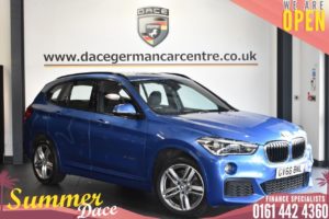 Used 2016 BLUE BMW X1 Estate 2.0 XDRIVE25D M SPORT 5DR AUTO 228 BHP (reg. 2016-11-29) for sale in Bolton