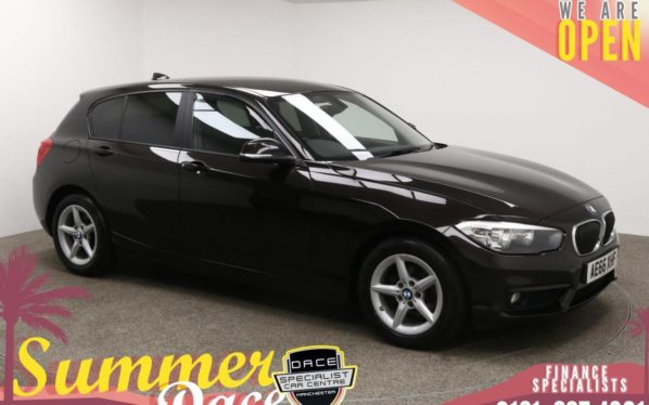 Used 2016 BROWN BMW 1 SERIES Hatchback 1.5 116D ED PLUS 5d 114 BHP (reg. 2016-09-06) for sale in Manchester