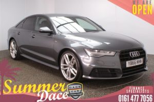 Used 2016 GREY AUDI A6 Saloon 2.0 TDI ULTRA BLACK EDITION 4DR 1 OWNER AUTO 188 BHP (reg. 2016-11-30) for sale in Stockport