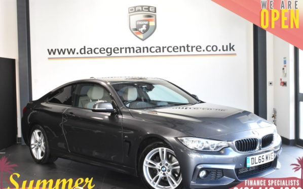Used 2016 GREY BMW 4 SERIES Coupe 2.0 420D M SPORT AUTO 2DR 188 BHP (reg. 2016-01-25) for sale in Bolton