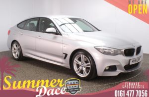 Used 2016 SILVER BMW 3 SERIES GRAN TURISMO Hatchback 2.0 320D M SPORT GRAN TURISMO 5DR AUTO 188 BHP (reg. 2016-04-04) for sale in Stockport
