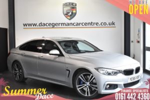 Used 2016 SILVER BMW 4 SERIES GRAN COUPE Coupe 2.0 430I M SPORT 4DR AUTO 248 BHP (reg. 2016-12-30) for sale in Bolton