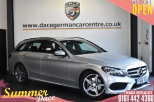 Used 2016 SILVER MERCEDES-BENZ C-CLASS Estate 2.1 C220 D AMG LINE 5DR AUTO 170 BHP (reg. 2016-07-14) for sale in Bolton