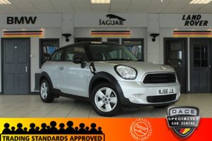 Used 2016 SILVER MINI PACEMAN Coupe 1.6 COOPER 3d 122 BHP (reg. 2016-10-18) for sale in Hazel Grove