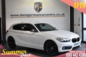 Used 2016 WHITE BMW 1 SERIES Hatchback 1.5 116D SPORT 3DR 114 BHP (reg. 2016-12-22) for sale in Bolton