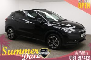 Used 2017 BLACK HONDA HR-V Hatchback 1.5 I-VTEC EX 5d AUTO 129 BHP (reg. 2017-02-28) for sale in Manchester