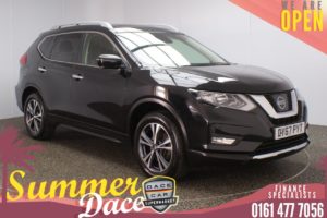 Used 2017 BLACK NISSAN X-TRAIL Estate 1.6 DCI N-CONNECTA 5d 130 BHP (reg. 2017-09-20) for sale in Stockport