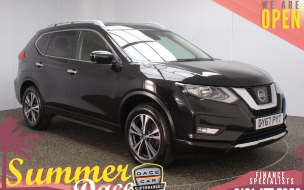 Used 2017 BLACK NISSAN X-TRAIL Estate 1.6 DCI N-CONNECTA 5d 130 BHP (reg. 2017-09-20) for sale in Stockport