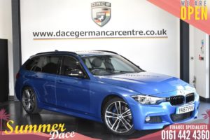 Used 2017 BLUE BMW 3 SERIES Estate 2.0 320D M SPORT SHADOW EDITION TOURING 5DR AUTO 188 BHP (reg. 2017-09-01) for sale in Bolton