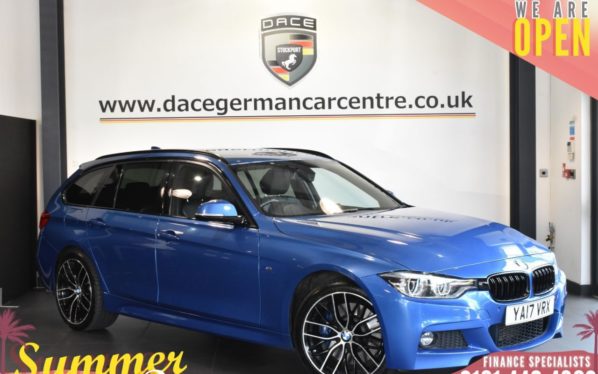 Used 2017 BLUE BMW 3 SERIES Estate 3.0 330D XDRIVE M SPORT TOURING 5DR AUTO 255 BHP (reg. 2017-07-11) for sale in Bolton