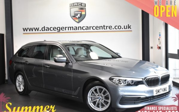 Used 2017 BLUE BMW 5 SERIES Estate 2.0 520D SE TOURING AUTO 5DR 188 BHP (reg. 2017-06-20) for sale in Bolton