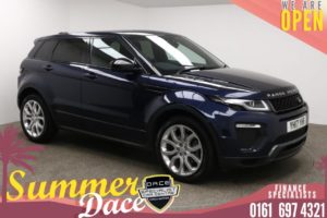 Used 2017 BLUE LAND ROVER RANGE ROVER EVOQUE Estate 2.0 TD4 HSE DYNAMIC 5d AUTO 177 BHP (reg. 2017-03-23) for sale in Manchester