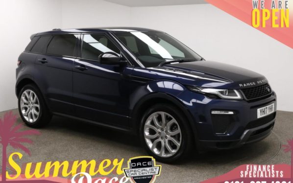 Used 2017 BLUE LAND ROVER RANGE ROVER EVOQUE Estate 2.0 TD4 HSE DYNAMIC 5d AUTO 177 BHP (reg. 2017-03-23) for sale in Manchester
