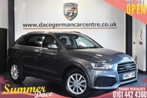 Used 2017 GREY AUDI Q3 Estate 2.0 TDI QUATTRO SPORT 5DR 148 BHP (reg. 2017-10-20) for sale in Bolton