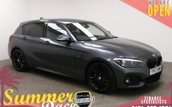 Used 2017 GREY BMW 1 SERIES Hatchback 1.5 116D M SPORT SHADOW EDITION 5d 114 BHP (reg. 2017-11-24) for sale in Manchester