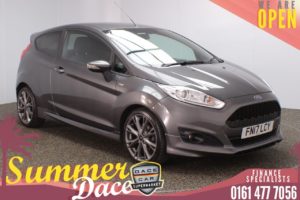 Used 2017 GREY FORD FIESTA Hatchback 1.0 ST-LINE 3DR 100 BHP (reg. 2017-03-22) for sale in Stockport