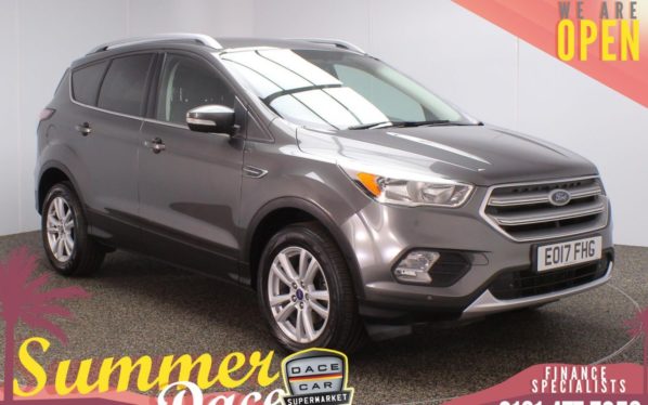 Used 2017 GREY FORD KUGA Hatchback 1.5 ZETEC 5d 148 BHP (reg. 2017-03-08) for sale in Stockport