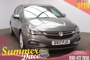 Used 2017 GREY VAUXHALL ASTRA Hatchback 1.6 SRI CDTI 5DR 1 OWNER 108 BHP (reg. 2017-07-10) for sale in Stockport
