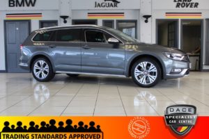 Used 2017 GREY VOLKSWAGEN PASSAT Estate 2.0 ALLTRACK TDI BLUEMOTION TECH 4MOTION DSG 5d AUTO 188 BHP (reg. 2017-06-16) for sale in Hazel Grove