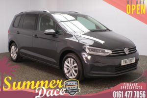 Used 2017 GREY VOLKSWAGEN TOURAN MPV 1.6 SE TDI BLUEMOTION TECHNOLOGY DSG 5d AUTO 114 BHP (reg. 2017-06-22) for sale in Stockport