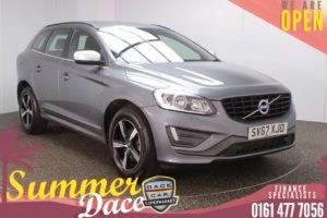 Used 2017 GREY VOLVO XC60 SUV 2.4 D5 R-DESIGN NAV AWD 5DR AUTO 217 BHP (reg. 2017-09-30) for sale in Stockport