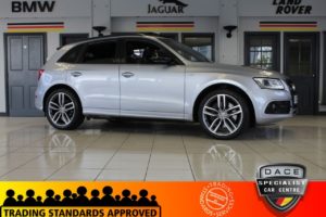 Used 2017 SILVER AUDI Q5 Estate 3.0 SQ5 PLUS SPECIAL EDITION TDI QUATTRO 5d AUTO 335 BHP (reg. 2017-02-22) for sale in Hazel Grove