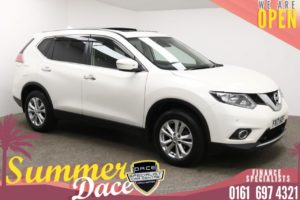 Used 2017 WHITE NISSAN X-TRAIL Estate 1.6 DCI ACENTA XTRONIC 5d AUTO 130 BHP (reg. 2017-07-05) for sale in Manchester