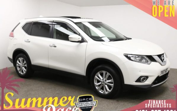 Used 2017 WHITE NISSAN X-TRAIL Estate 1.6 DCI ACENTA XTRONIC 5d AUTO 130 BHP (reg. 2017-07-05) for sale in Manchester