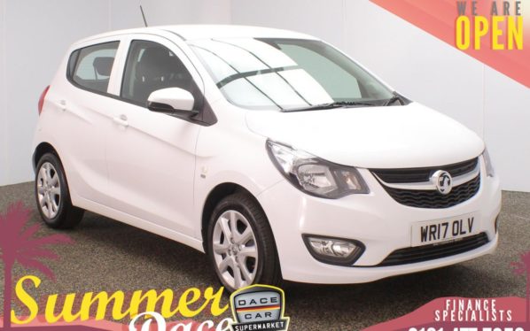 Used 2017 WHITE VAUXHALL VIVA Hatchback 1.0 SE AC 5DR 74 BHP (reg. 2017-03-30) for sale in Stockport