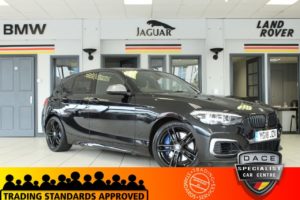 Used 2018 BLACK BMW M140I Hatchback 3.0 M140I SHADOW EDITION 5d AUTO 335 BHP (reg. 2018-03-05) for sale in Hazel Grove