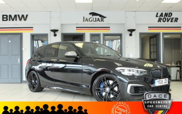 Used 2018 BLACK BMW M140I Hatchback 3.0 M140I SHADOW EDITION 5d AUTO 335 BHP (reg. 2018-03-05) for sale in Hazel Grove