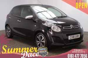 Used 2018 BLACK CITROEN C1 Hatchback 1.2 PURETECH AIRSCAPE FLAIR 5d 82 BHP (reg. 2018-03-31) for sale in Stockport
