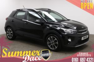 Used 2018 BLACK KIA STONIC Hatchback 1.6 CRDI 2 ISG 5d 108 BHP (reg. 2018-06-30) for sale in Manchester