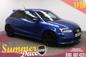 Used 2018 BLUE AUDI S1 Hatchback 2.0 S1 COMPETITION QUATTRO SPORTBACK 5d 228 BHP (reg. 2018-03-07) for sale in Manchester