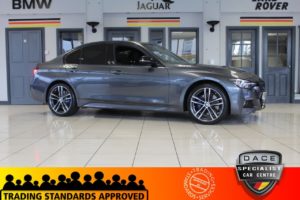 Used 2018 GREY BMW 3 SERIES Saloon 2.0 320D XDRIVE M SPORT SHADOW EDITION 4d AUTO 188 BHP (reg. 2018-10-11) for sale in Hazel Grove