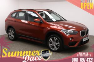 Used 2018 ORANGE BMW X1 Estate 2.0 XDRIVE20D SPORT 5d AUTO 188 BHP (reg. 2018-06-21) for sale in Manchester