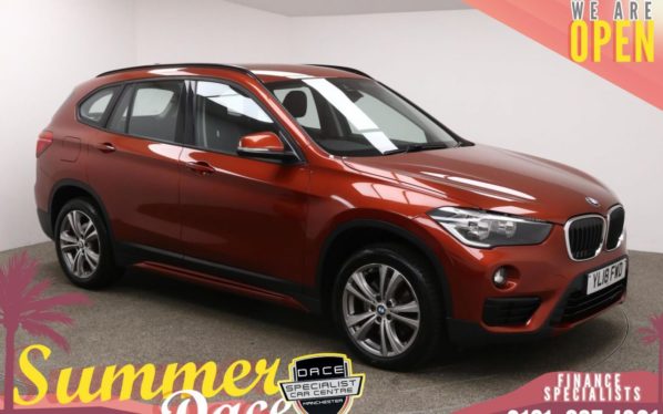 Used 2018 ORANGE BMW X1 Estate 2.0 XDRIVE20D SPORT 5d AUTO 188 BHP (reg. 2018-06-21) for sale in Manchester