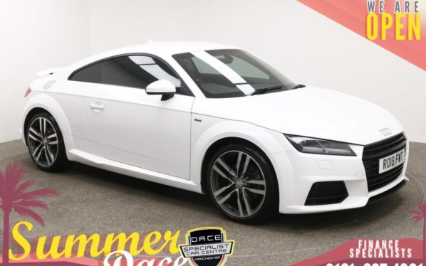 Used 2018 WHITE AUDI TT Coupe 1.8 TFSI S LINE 2d 178 BHP (reg. 2018-03-31) for sale in Manchester