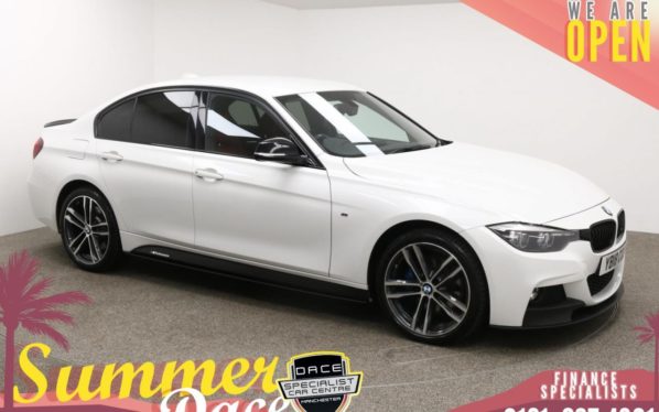 Used 2018 WHITE BMW 3 SERIES Saloon 2.0 320D XDRIVE M SPORT SHADOW EDITION 4d AUTO 188 BHP (reg. 2018-06-18) for sale in Manchester