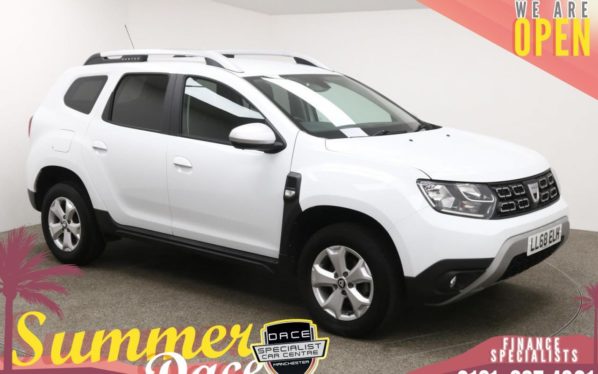 Used 2018 WHITE DACIA DUSTER Hatchback 1.5 COMFORT DCI 5d 114 BHP (reg. 2018-11-30) for sale in Manchester