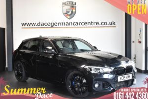 Used 2019 BLACK BMW 1 SERIES Hatchback 1.5 118I M SPORT SHADOW EDITION 5DR 134 BHP (reg. 2019-03-13) for sale in Bolton
