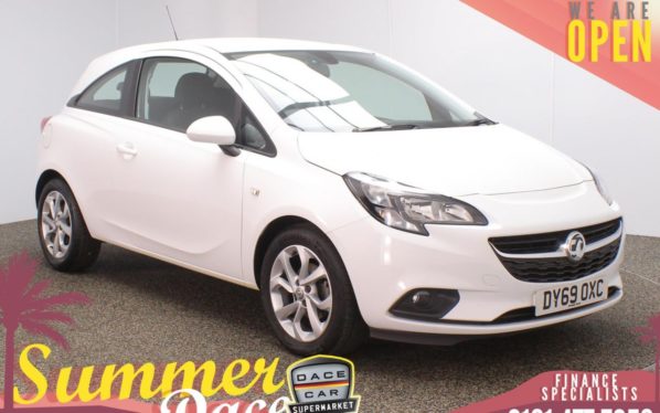 Used 2019 WHITE VAUXHALL CORSA Hatchback 1.4 ENERGY 3d 74 BHP (reg. 2019-09-20) for sale in Stockport