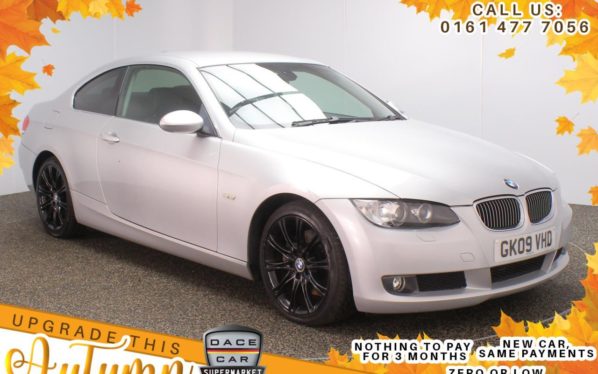 Used 2009 SILVER BMW 3 SERIES Coupe 3.0 325I SE 2d 215 BHP (reg. 2009-03-02) for sale in Stockport