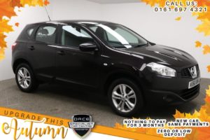 Used 2010 BLACK NISSAN QASHQAI Hatchback 1.6 ACENTA 5d 117 BHP (reg. 2010-12-24) for sale in Manchester