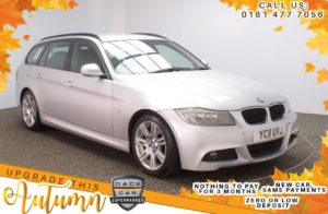 Used 2011 SILVER BMW 3 SERIES Estate 2.0 318D M SPORT TOURING 5d 141 BHP (reg. 2011-05-13) for sale in Stockport
