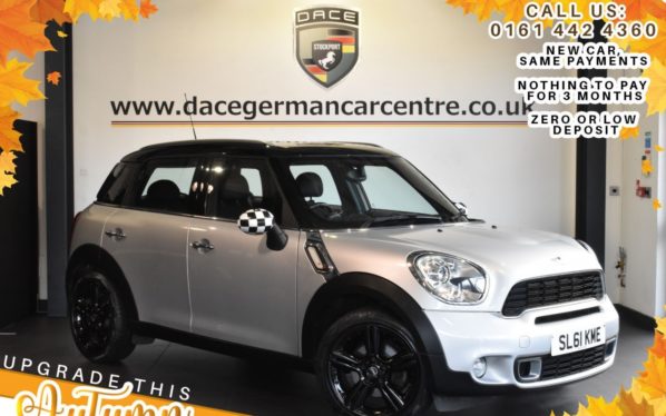 Used 2011 SILVER MINI COUNTRYMAN Hatchback 2.0 COOPER SD 5DR 141 BHP (reg. 2011-09-20) for sale in Bolton