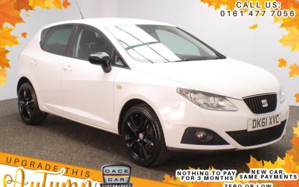 Used 2011 WHITE SEAT IBIZA Hatchback 1.4 SPORTRIDER 5d 85 BHP (reg. 2011-09-10) for sale in Stockport