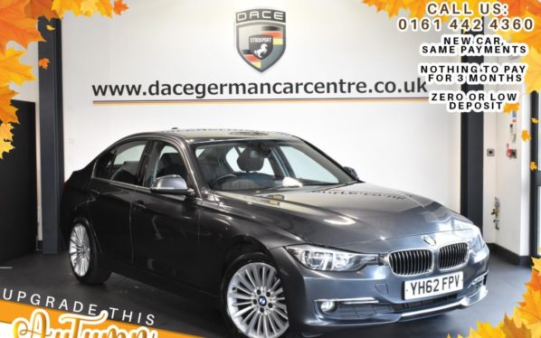 Used 2012 GREY BMW 3 SERIES Saloon 2.0 320D LUXURY 4DR 184 BHP (reg. 2012-09-26) for sale in Bolton